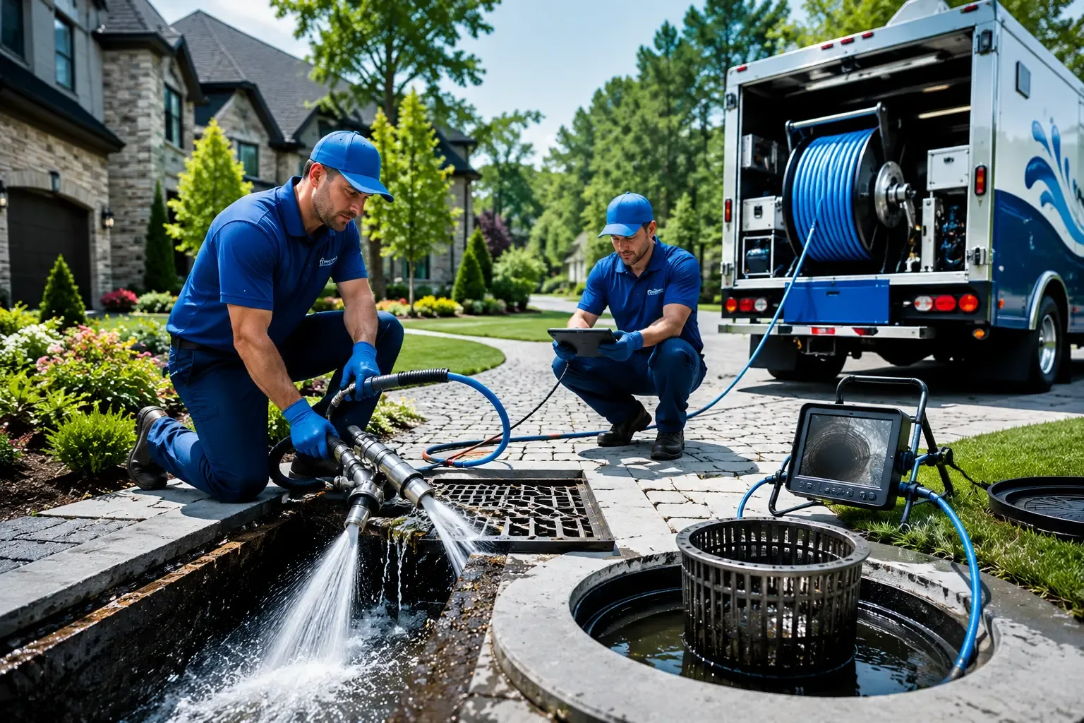Local outdoor drain cleaning professionals in Hooppole, IL